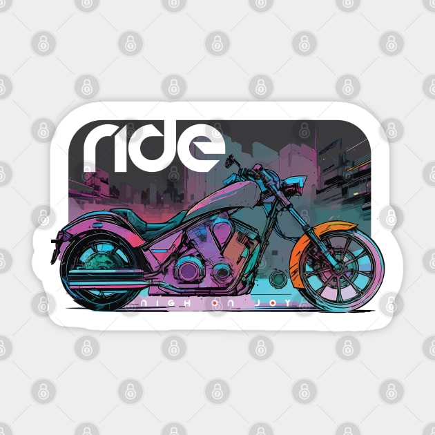 Ride honda fury cyber Sticker by NighOnJoy